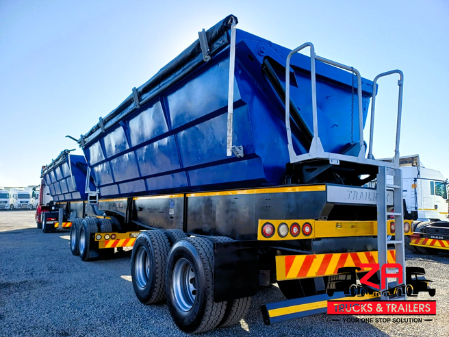 2019 TRAILMAX 45 CUBE SIDE TIPPER TRAILER